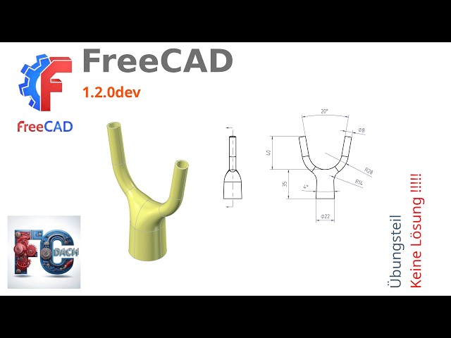 FreeCAD 1.2.0dev - Exercise section for beginners and those switching from other versions