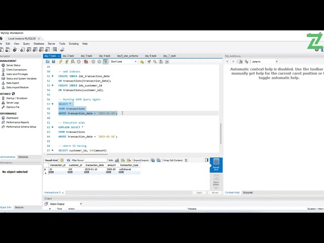 Advanced SQL Real Time Project