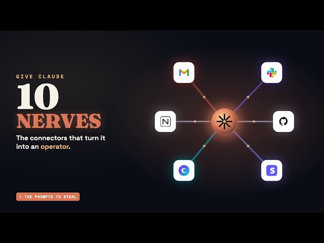 The 10 Best Claude Connectors — Turn Claude Into an Operator (Gmail, Slack, Notion + 7 More)