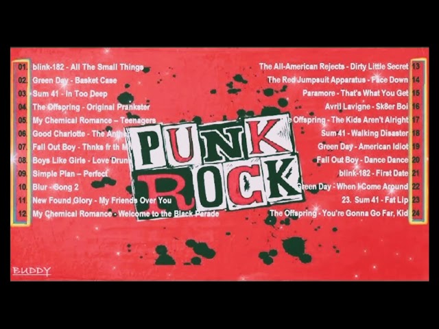 Ultimate Punk Rock Anthems | 2000s Pop Punk Playlist ft. blink-182, Green Day, Sum 41 & More!