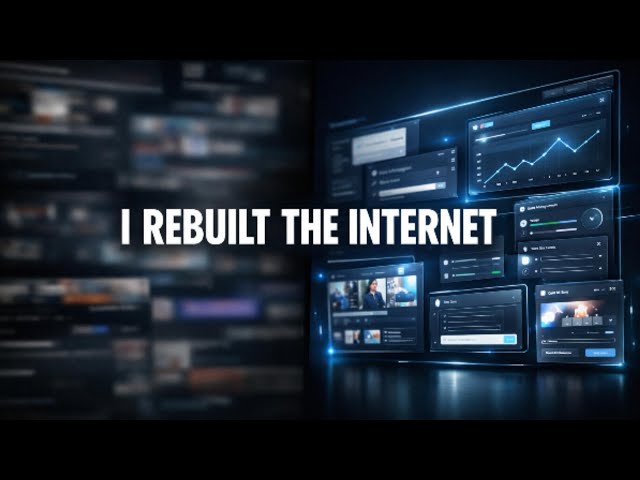 I Rebuilt the Internet With AI (What These UIs Are Really Doing)