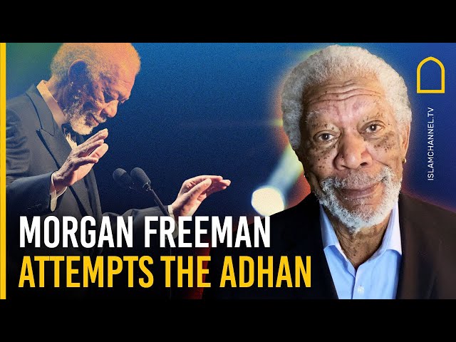 Listen to Morgan Freeman ATTEMPT THE ADHAN in Cairo | Islam Channel
