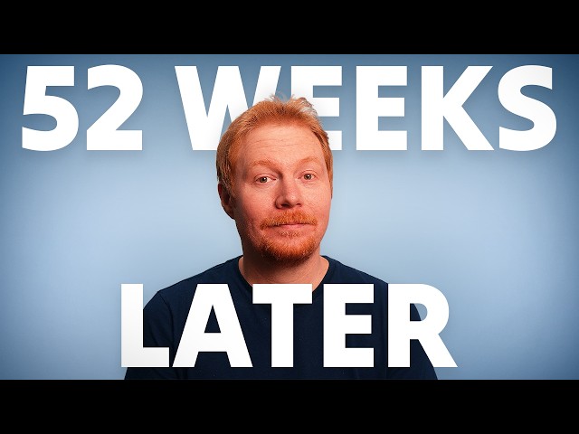 I Uploaded to YouTube Once a Week for a Year - Here's What I Learned