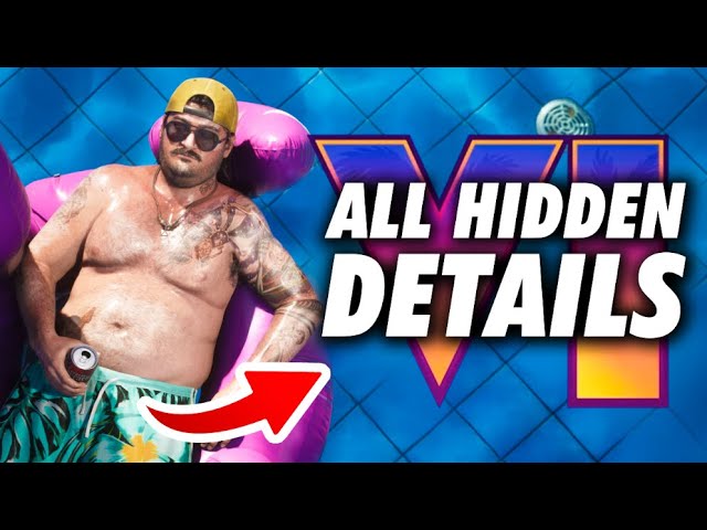 GTA 6 Locations ALL HIDDEN DETAILS!