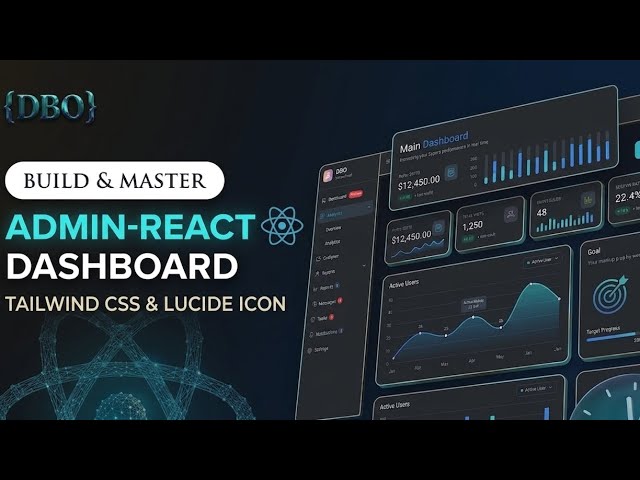 🚀 Build a Complete React Admin Dashboard - Part 4: Tasks , Settings & Interactive Notifications! 