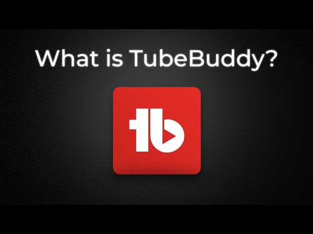 TubeBuddy Explained in 90 Seconds