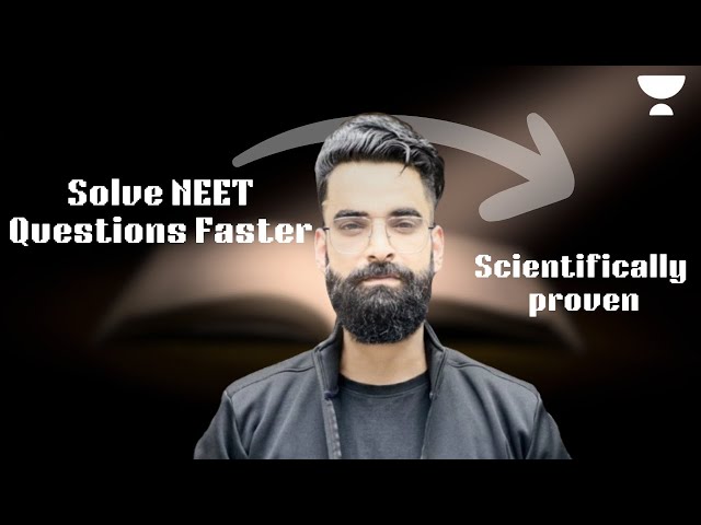 How To Solve NEET Questions Faster🚀| Scientifically Proven | Wassim Bhat
