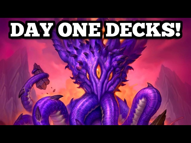 A DECK for EVERY CLASS to try DAY ONE in Reign of the Black Empire! | Hearthstone