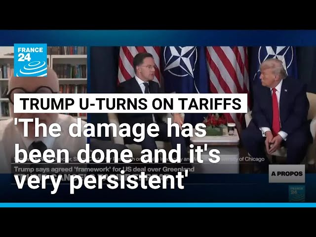 Trump backs down on tariffs, but 'the damage has been done and it's very persistent', expert says