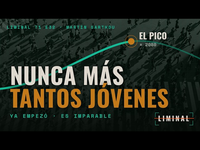 NUNCA MÁS VA A HABER TANTOS JÓVENES COM HOY | LIMINAL | E32 | T1 | TRIMAX LIVE