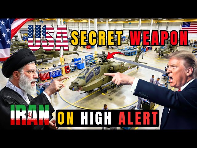 USA AH-64 Apache vs Iran's Air Force | USA's Deadliest Helicopter | How It's Built