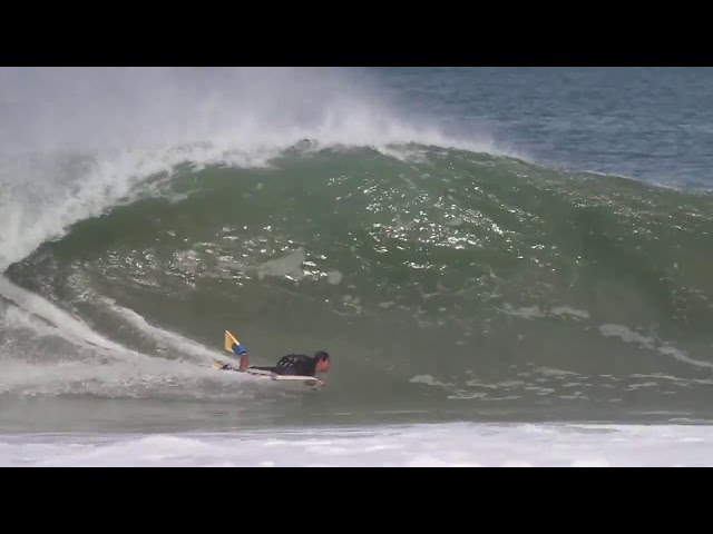man surfing