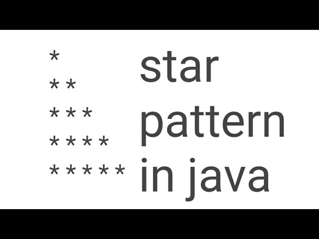 how to make patern program in core java .very simple .patern program
