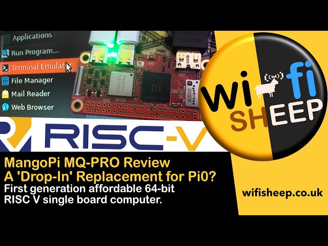 MangoPI MQ RISC-V 64bit Review - Alternative to Raspberry Pi Zero?