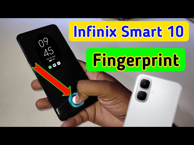 Infinix smart 10 display fingerprint setting/Infinix smart 10 fingerprint screen lock/fingerprint
