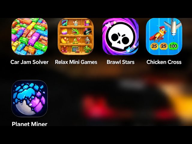🔥 Top Mobile Games You Must Try! | Brawl Stars, Car Jam Solver & More 🎮