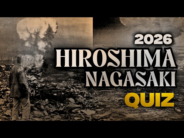 Hiroshima Nagasaki quiz in english 2026 | test your knowledge