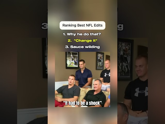 Ranking Top 3 NFL Edits