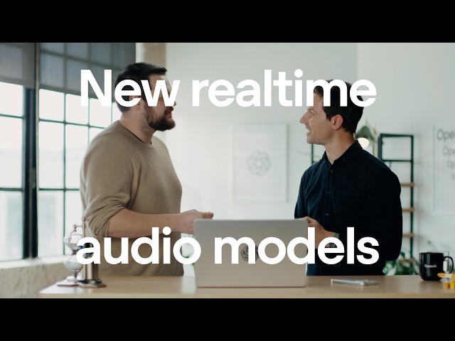 Live demo of 3 new OpenAI realtime audio models!