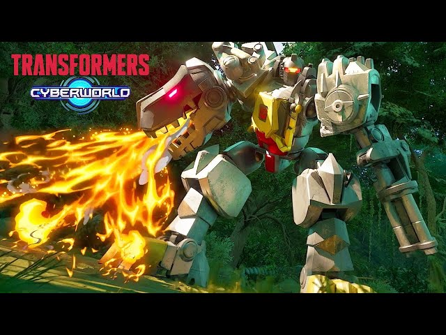 Jungle Escape | E01 | Transformers: CYBERWORLD | FULL EPISODE