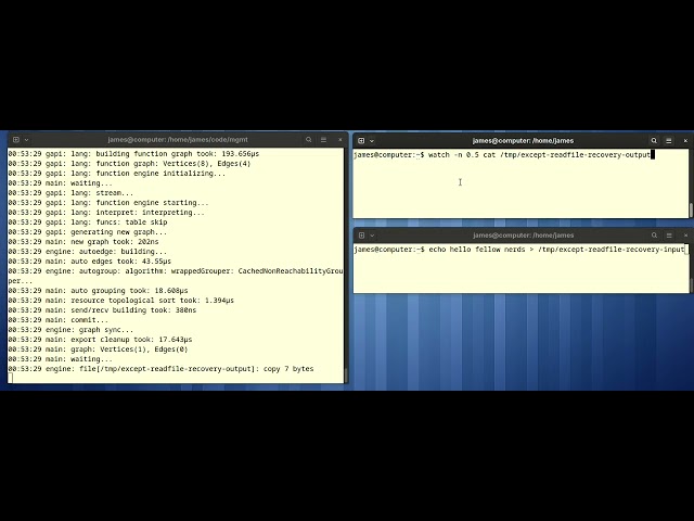 mgmt function exceptions