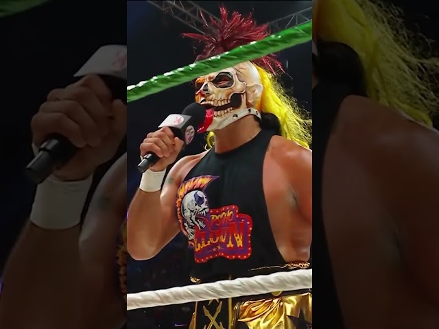 We now have a face for all our attacks! Psycho Clown challenges El Carnicero. 🤯🔥😱