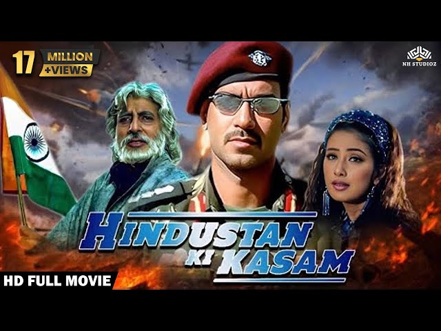 Hindustan Ki Kasam Full Movie HD | Desh Bhakti Movie | Amitabh Bachchan, Ajay Devgn, Manisha Koirala