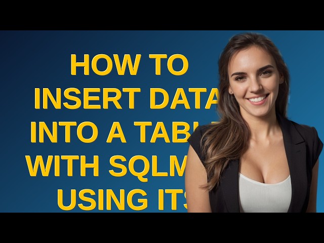 Security: How to Insert data into a table with sqlmap using its sql-query command