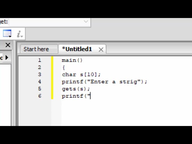 Use of Gets and format specifire of String in C Language@COMPUTEREXCELSOLUTION
