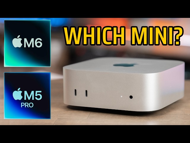 M6 Mac mini vs M5 Pro: Which One Should You Buy?