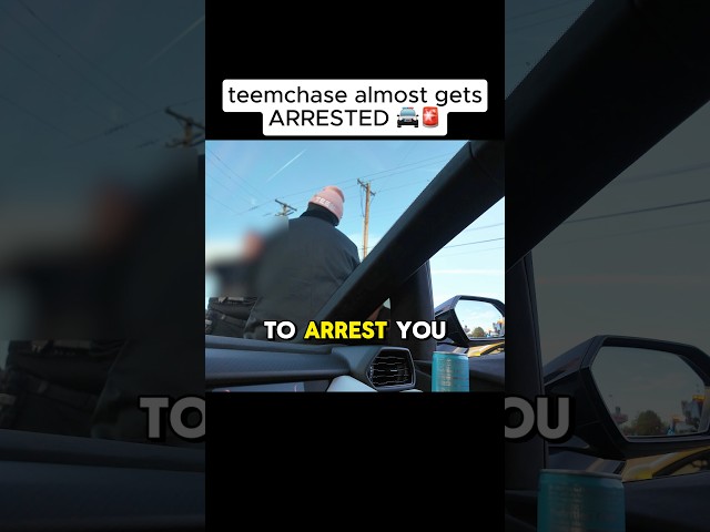 Respect goes both ways. After all, we’re both saving the city… 🤷‍♂️ #police #arrest #teemchase