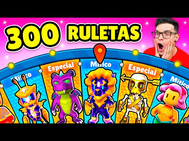 COMPRO x300 RULETAS MÍTICAS en STUMBLE GUYS 0.51!!