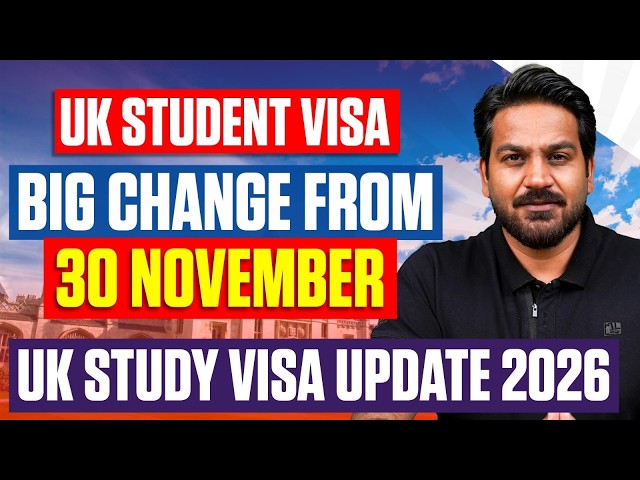 UK student visa gets costlier from November 2026