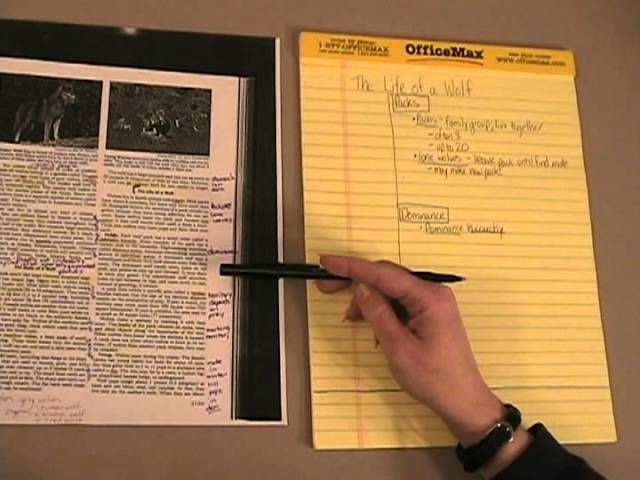 Creating Cornell Notes