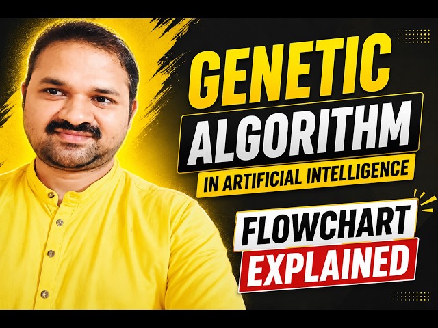 Genetic Algorithm in Artificial Intelligence | Machine Learning &Soft Computing |Flowchart Explained