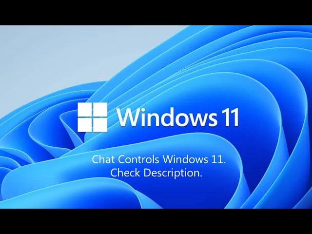 Chat Controls Windows 11