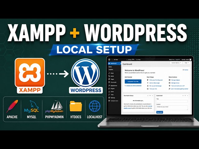 How to Install WordPress Locally with XAMPP | Beginner Step-by-Step Tutorial