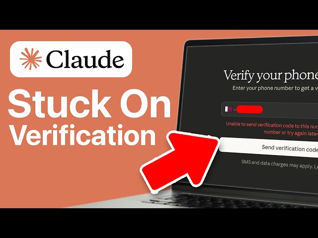 How To Fix Claude AI Stuck On Verification Code (Claude Verification Problem)