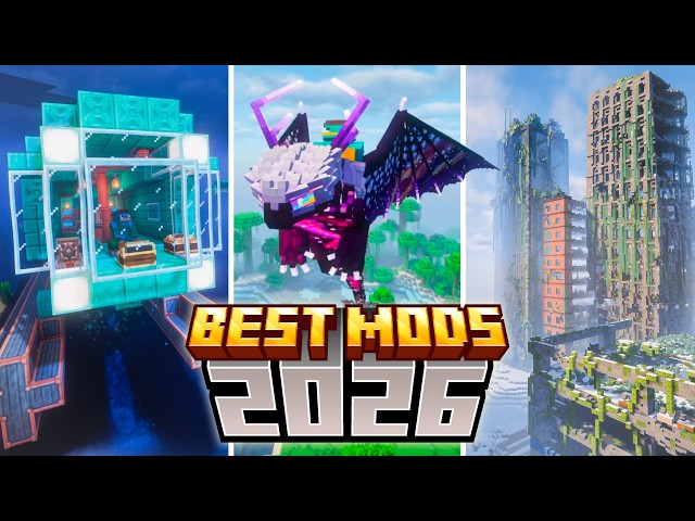 88 NEW Minecraft Mods You NEED to Play (2026 So Far)