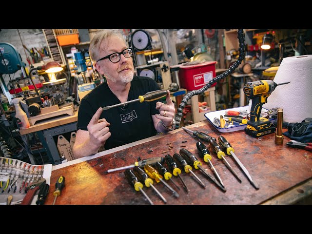 Adam Savage's Favorite Screwdriver Design!