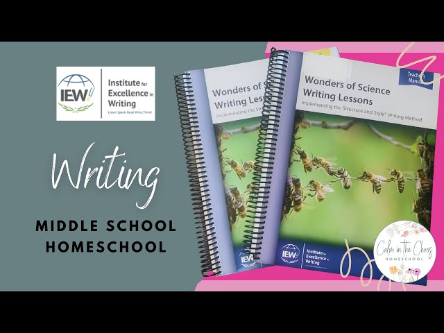 IEW WONDERS OF SCIENCE WRITING LESSONS REVIEW | Middle School Writing Curriculum