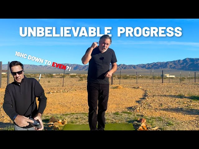 INSANE progress! Former 16 Handicap Shoots Even Par?!
