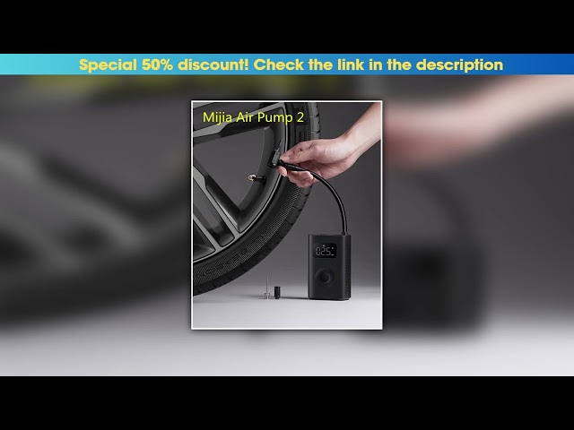 Hot Picks Xiaomi Mijia Air  Pump  2 /2D Portable   Electric Air Compressor 2 /2D Tire Sensor Mi Inf