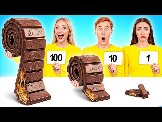 100 Layers of Food Challenge | Fantastic Kitchen Battle by Multi DO Joy