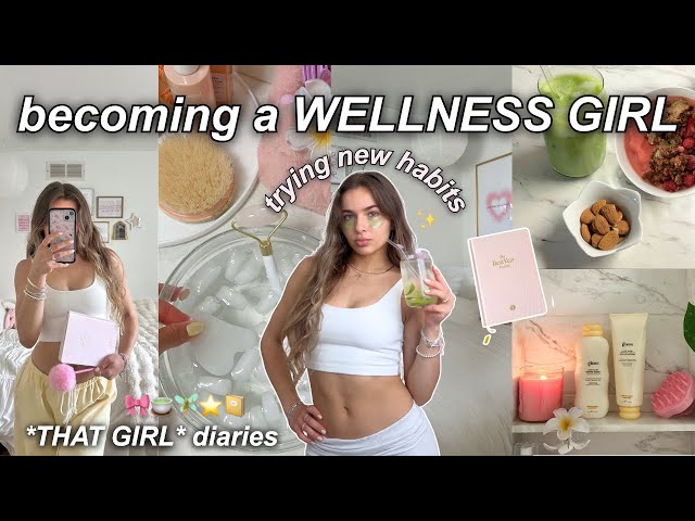 my WELLNESS GIRL ERA 🌟 that girl habits, morning rituals, & self care