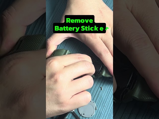 Your favorite G-Shock GBD-800 just got a Battery Replacement (DIY) #casio #gshock #watch #shorts