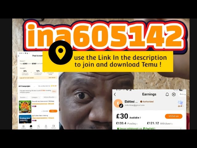 USE CODE :  ina605142 ! Link in Description ! #temu #ad TEMU INFLUENCER BENEFIT ! PART ONE !