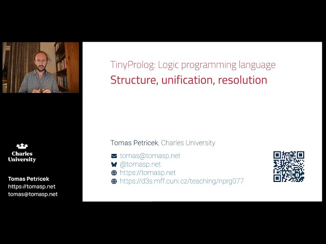 TinyProlog 5.2 - Structure, unification, resolution