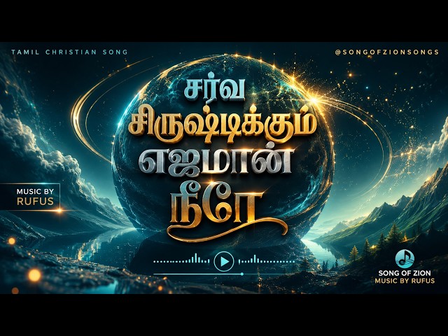 சர்வ சிருஷ்டிக்கும் எஜமான் நீரே | Sarva Sirushtikkum Ejamaan Neere | #tamilchrstiansongs