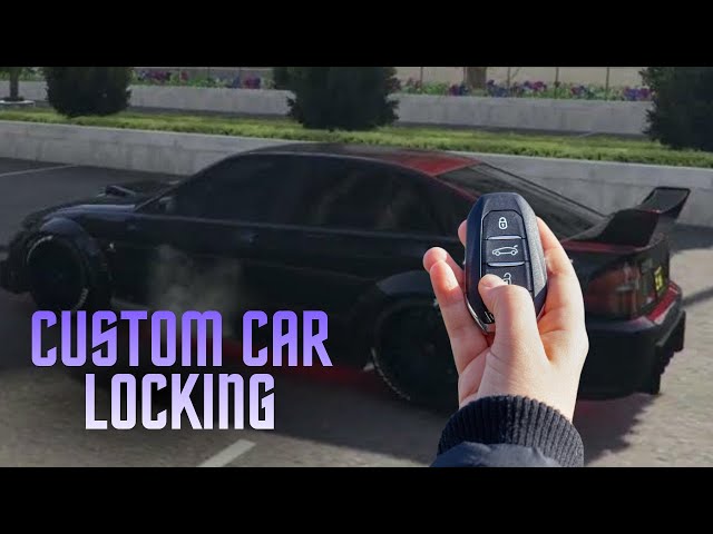 [ESX] | ESX Custom Car Locking Script – Realistic Vehicle Security System | FiveM Script
